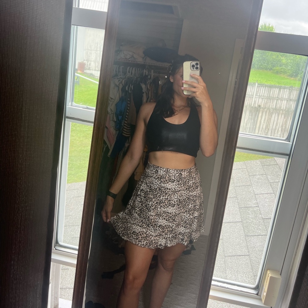 Leopard Skirt